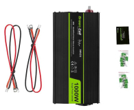 Green Cell Przetwornica napięcia 24V na 230V 1000W/2000W - 548237 - zdjęcie 3
